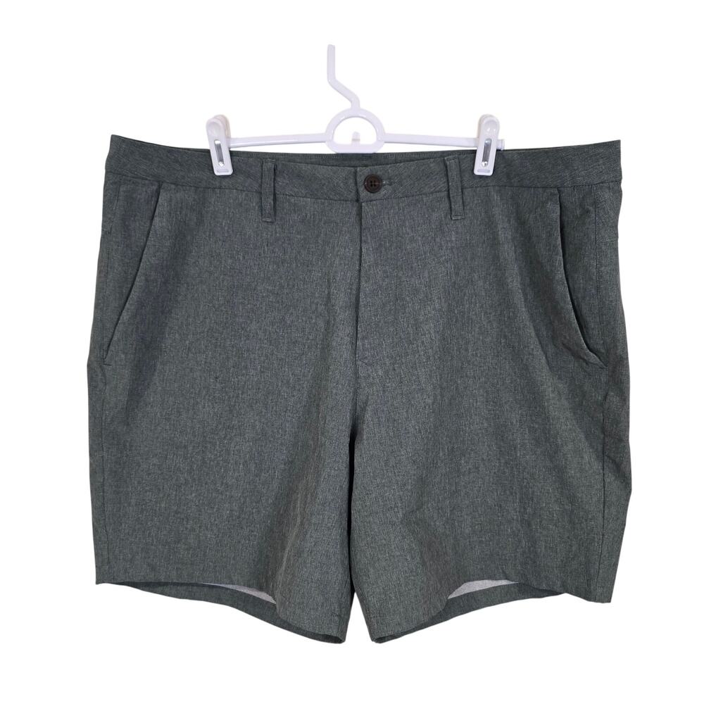 Men's Bonobos Green 7" Inseam Green Performance Golf Chino Shorts | Size 40
